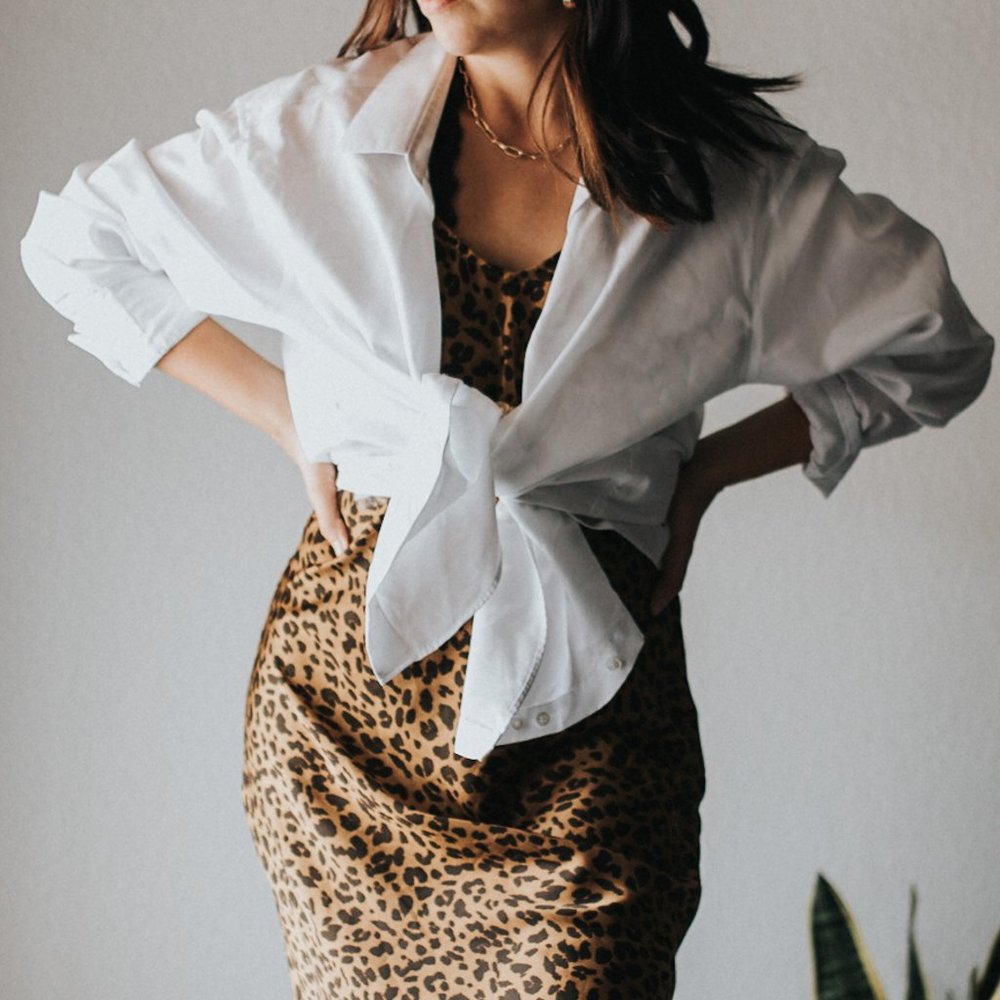 Vintage Calvin Klein White Men’s Dress Shirt